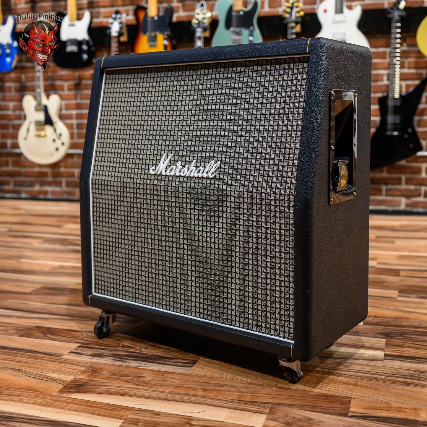 Marshall 1960AX 100-Watt 4x12" Angled Guitar Speaker Cabinet 2022 Black