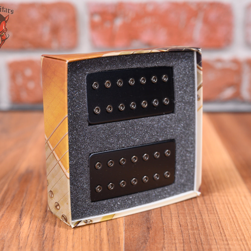 
                      
                        Bare Knuckle Juggernaut 7-String Humbucker set with Black Covers and Black Bolts
                      
                    