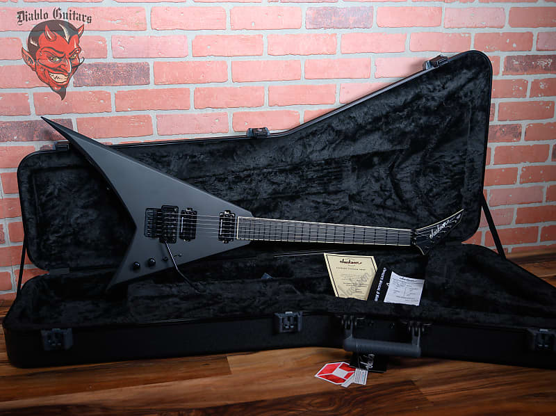 Jackson USA Custom Shop RR1 Rhoads Satin Black 2024 w/OHSC