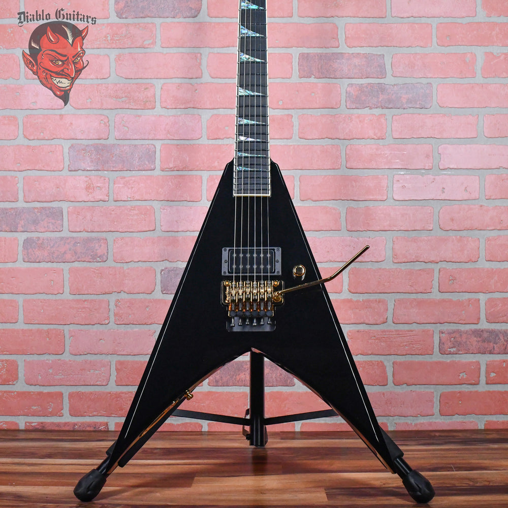 Jackson USA Custom Shop King V 1H Black 2024 w/OHSC