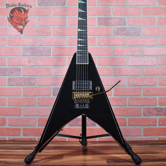 Jackson USA Custom Shop King V 1H Black 2024 w/OHSC