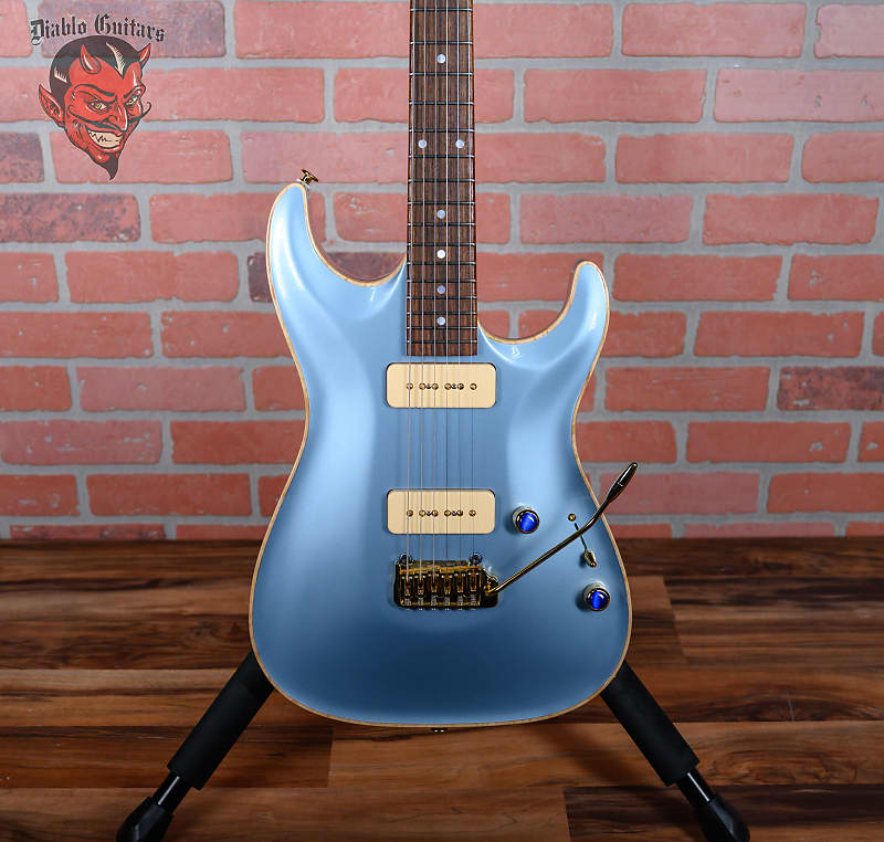 Pensa MK-90 Mark Knopfler Signature Ice Blue Metallic 2019 w/OHSC