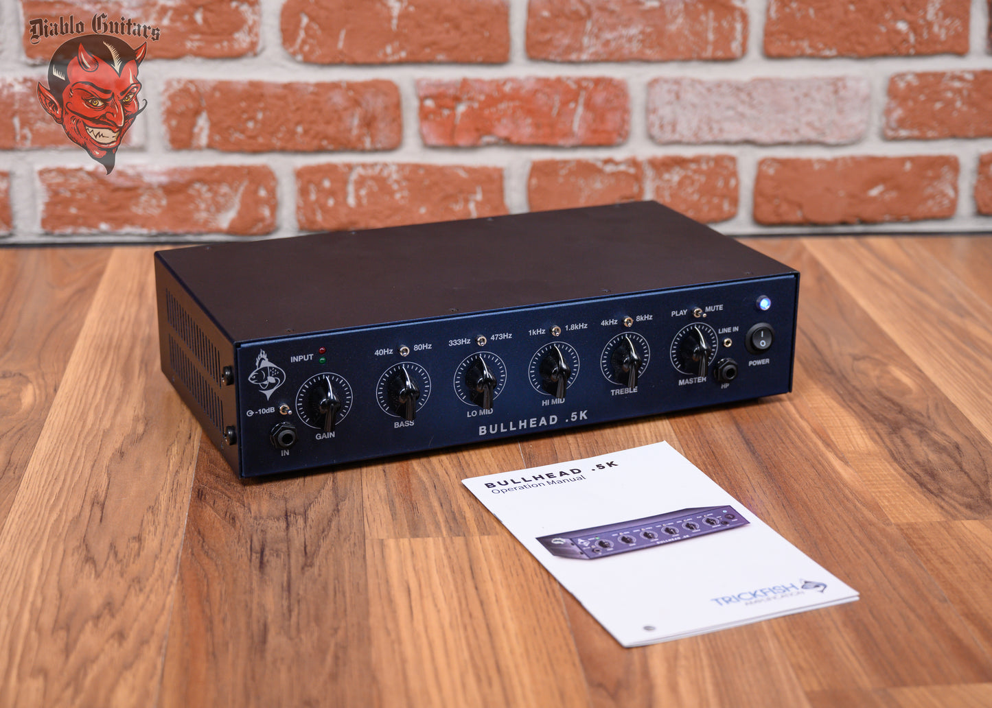 Trickfish Amplification Bullhead .5K Bass Amplifier Head Made in USA