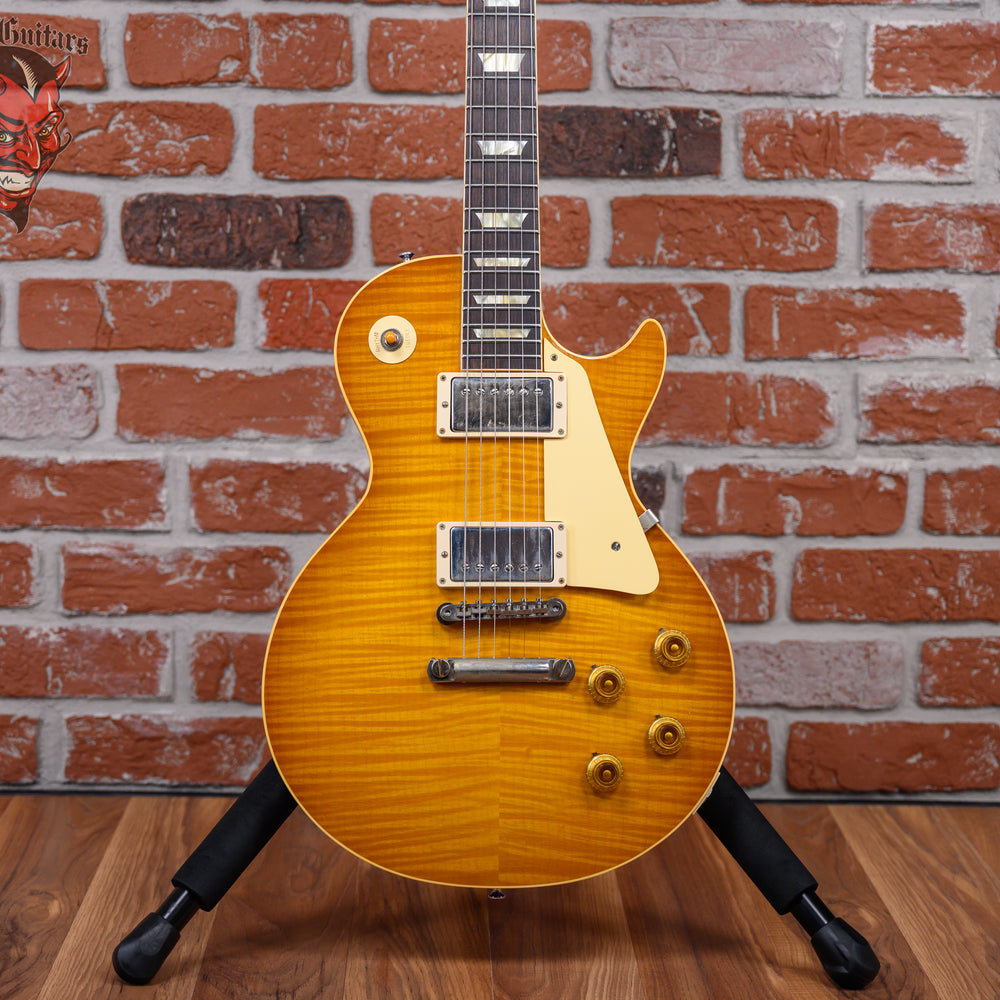 Gibson Custom Shop 1959 Les Paul Standard Reissue Figured Maple Top in Ultra Light Murphy Lab Aged Sunburst 2021 w/OHSC
