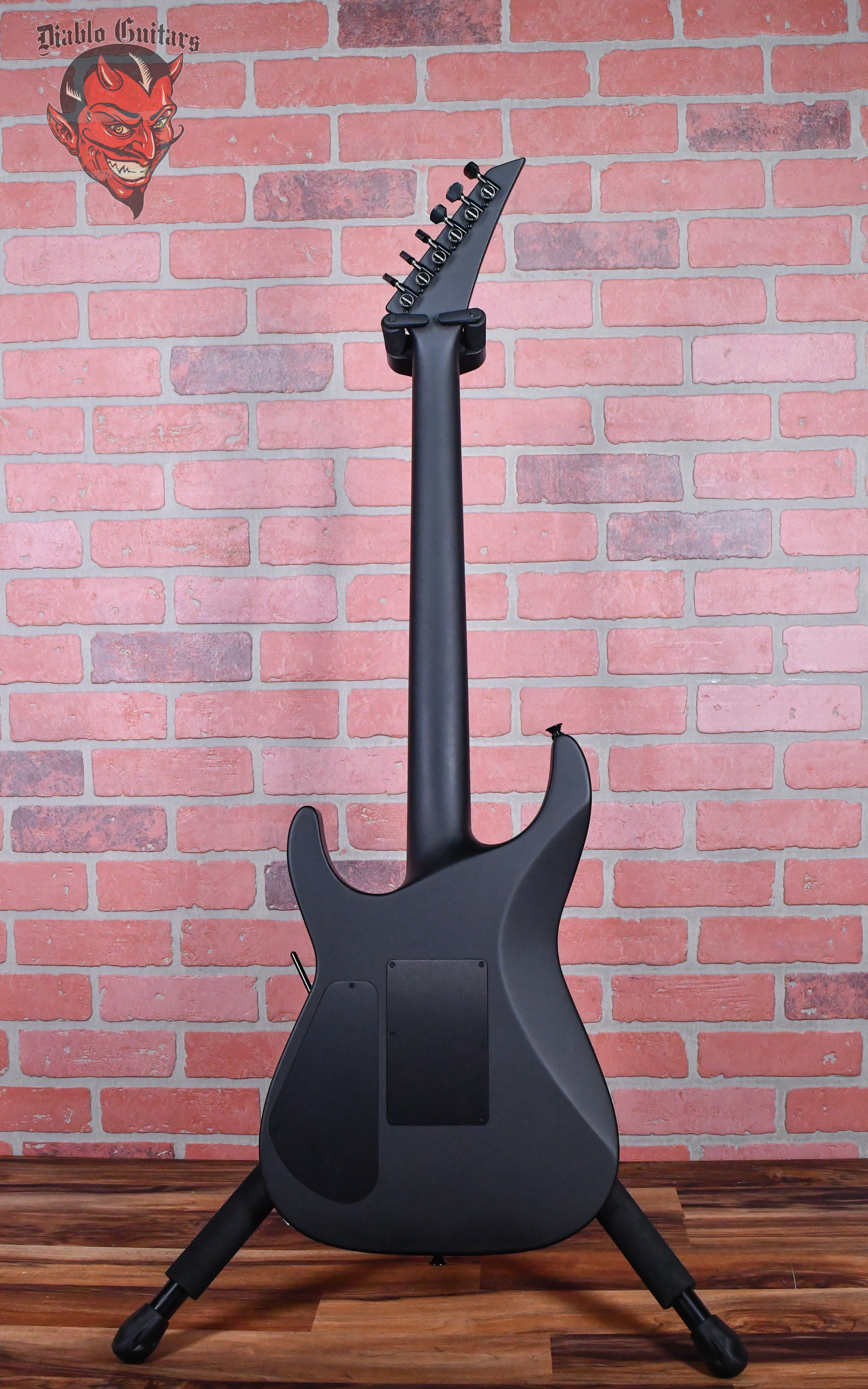 ギター Jackson SL2H Satin Black Jackson American Series Soloist SL2 DX HT Electric Guitar