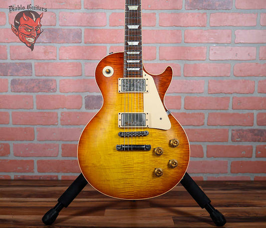 Gibson Custom Shop Billy Gibbons "Pearly Gates" '59 Les Paul Standard Flame Maple Top VOS Heritage Cherry Sunburst 2009 w/OHSC