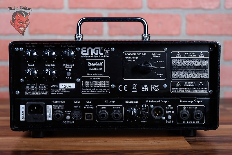 
                      
                        Engl Ironball Special Edition E606SE 2-Channel 20-Watt Guitar Head
                      
                    