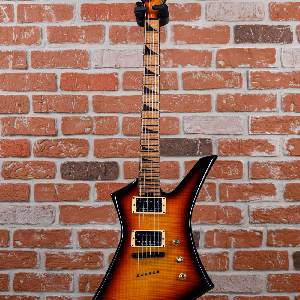 
                      
                        Jackson USA Custom Shop Limited Edition KE2H Roasted TOM Kelly Flame Maple Top in 3-Tone Sunburst 2025 w/OHSC
                      
                    