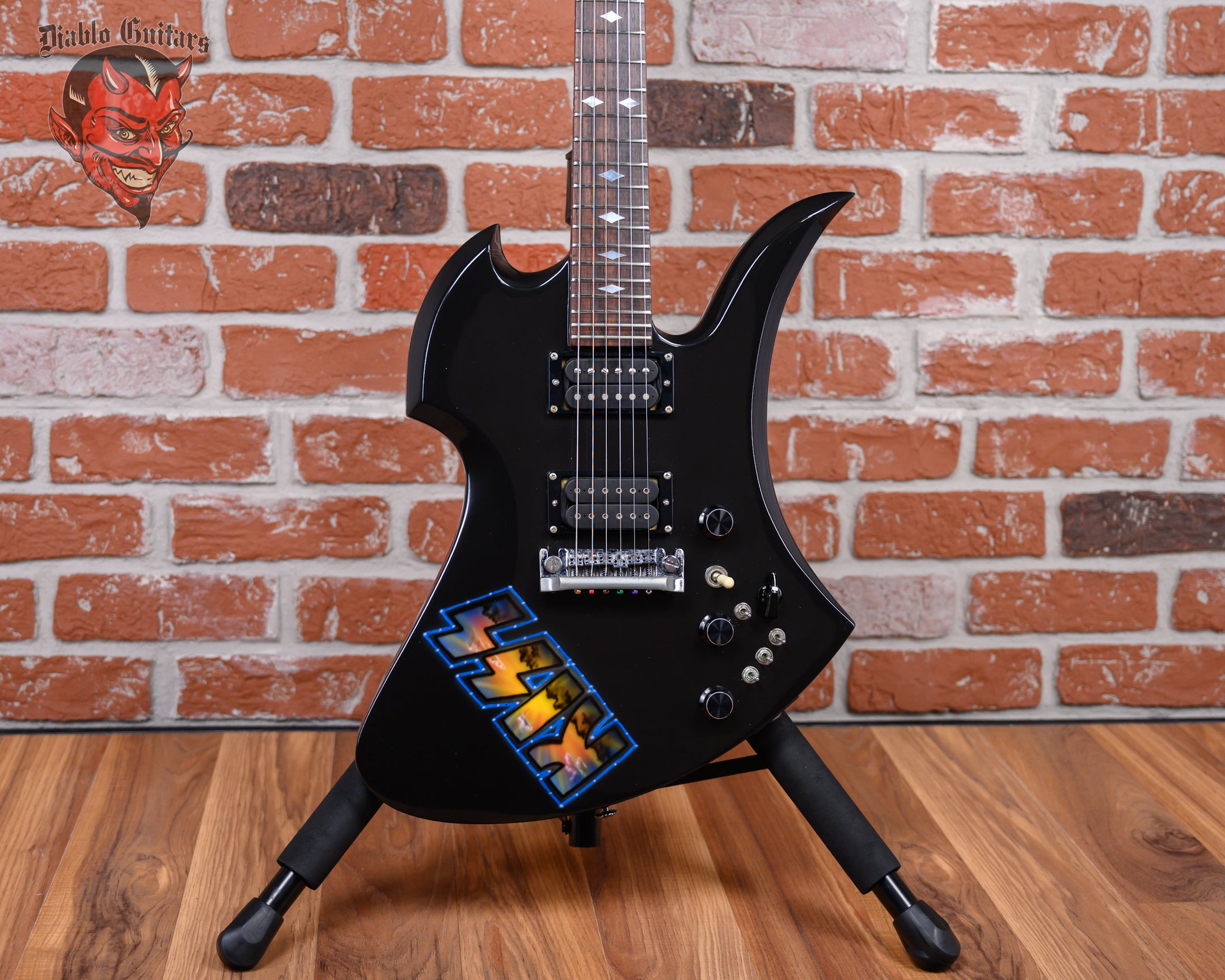 B.C. Rich Limited Edition Mockingbird Standard Kiss Animalize Tour