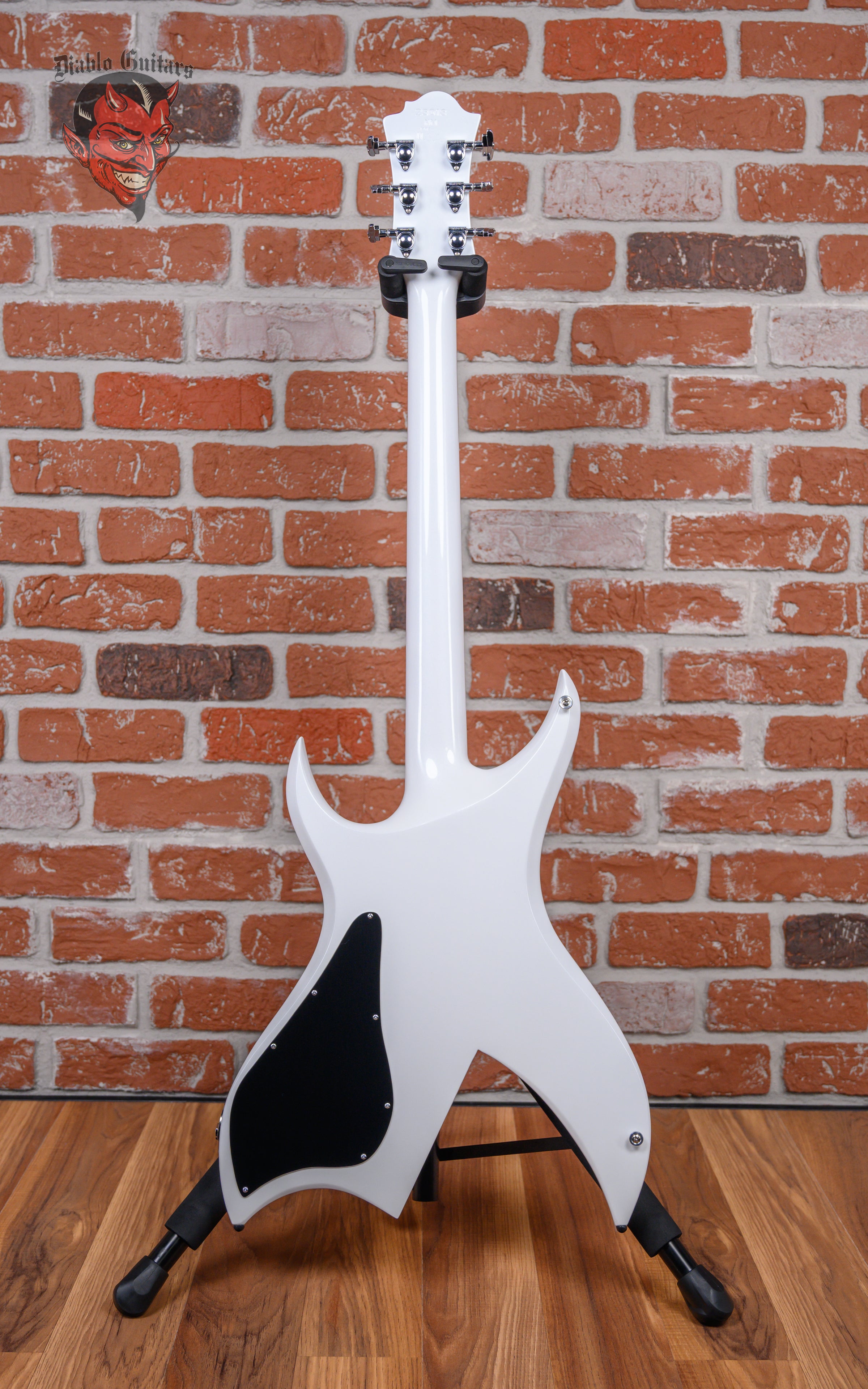 B.C. Rich USA Rich Bich Standard Glitter Rock White Built by Neal