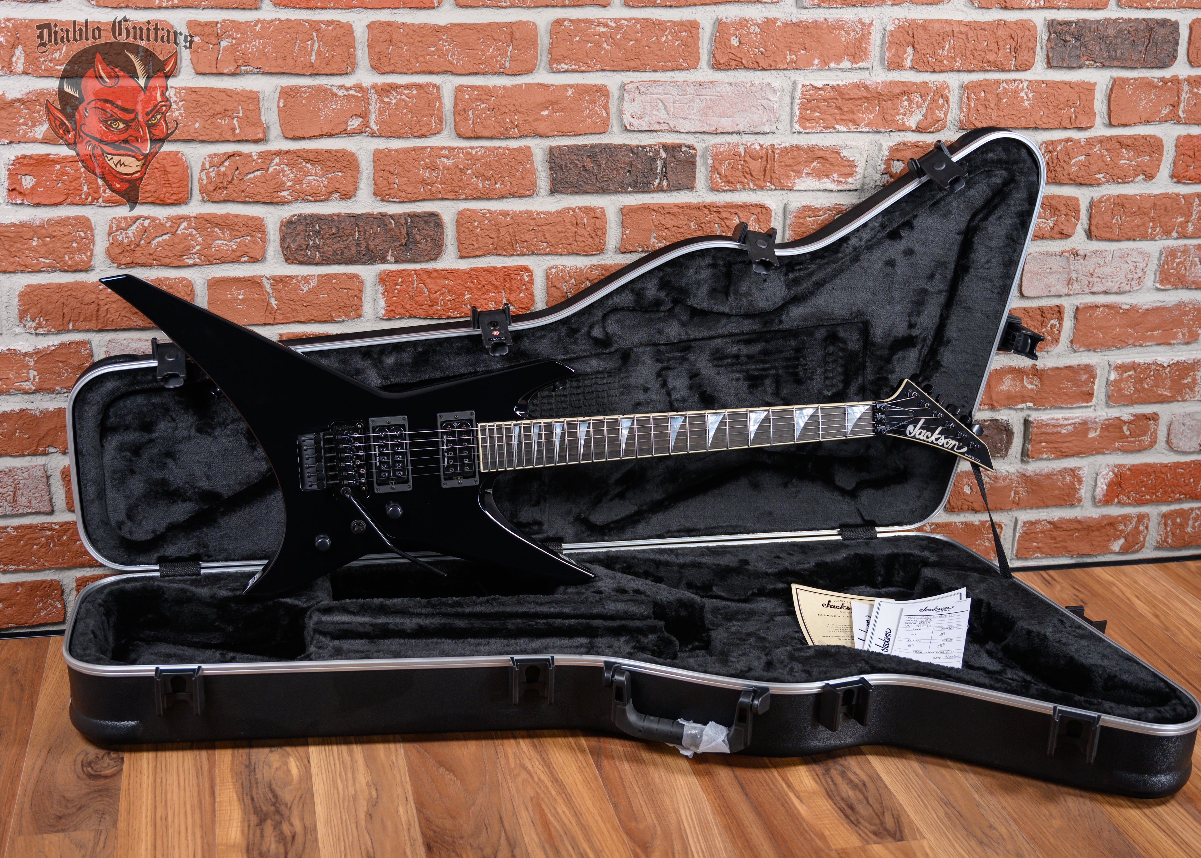 Jackson USA Custom Shop WR1 Warrior Black 2024 w/OHSC Jackson USA Custom Shop WR1 Warrior Black 2024 w/OHSC