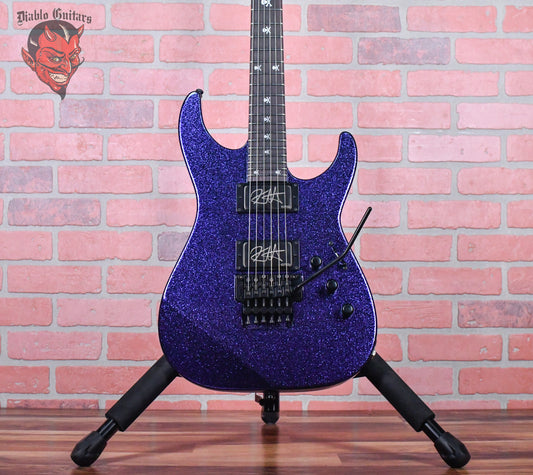 ESP KH-2 Kirk Hammett Signature Purple Sparkle 2024 w/OHSC