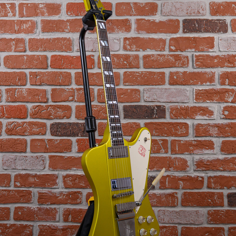 
                      
                        Gibson Custom Art & Historic Reverse Firebird HSF-5 Maestro Lime Green Metallic 2001 w/OHSC
                      
                    