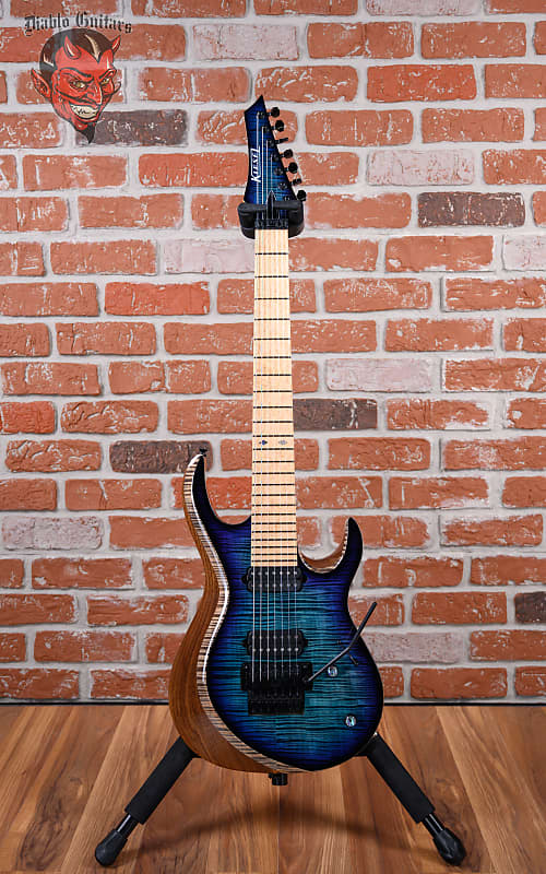 
                      
                        Kiesel Aries 7-String 5A Flame Maple Top Deep Knight Blue Burst 2015 w/OHSC
                      
                    