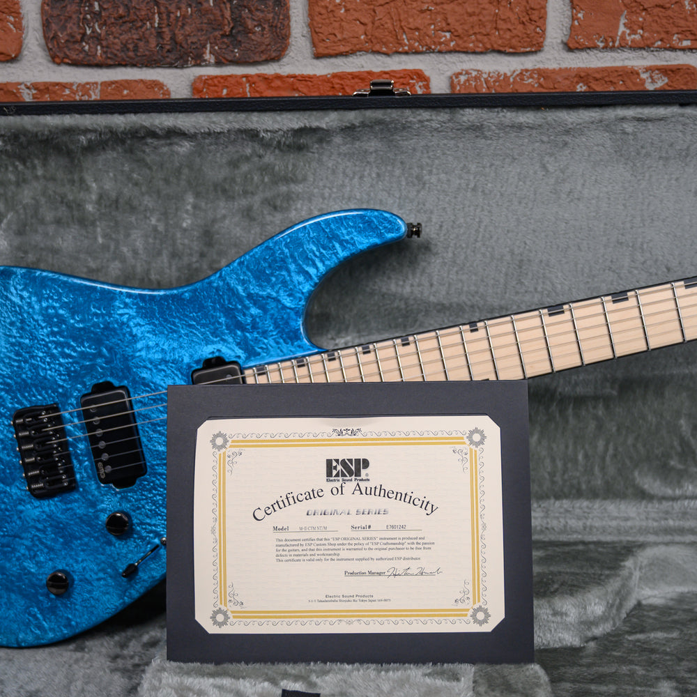 
                      
                        ESP Original Series M-II CTM NT/M Liquid Metal Blue 2024 w/OHSC
                      
                    