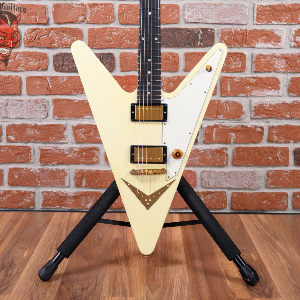 
                      
                        Gibson Reverse Flying V Classic White 2007 w/OHSC
                      
                    