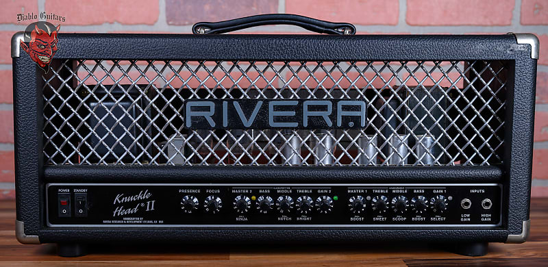 
                      
                        Rivera Knucklehead II 120-Watt Guitar Head
                      
                    