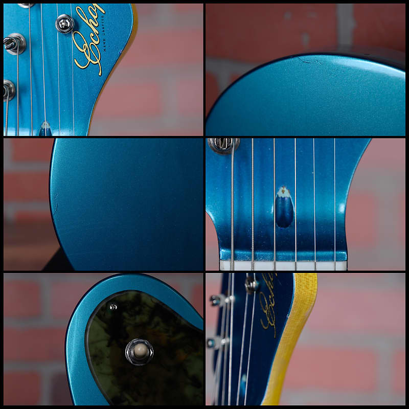 
                      
                        Echo Park De Leon Troy Van Leeuwen Signature Ocean Turquoise Nitro Closet Relic 2024 w/OHSC
                      
                    