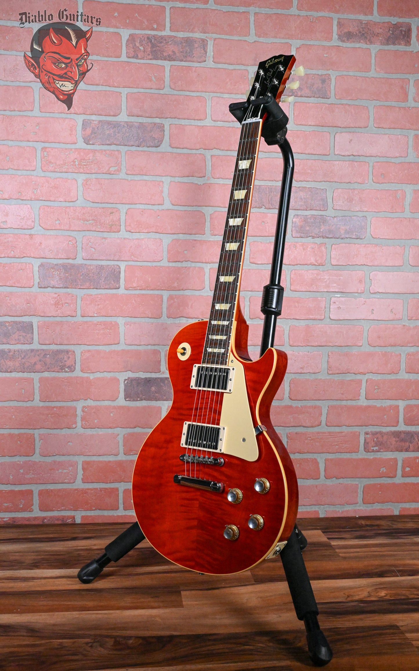 Gibson Custom Shop Beauty of The Burst 1960 Reissue Les Paul Standard Flame Maple Top Cherry Red 2019 w/OHSC