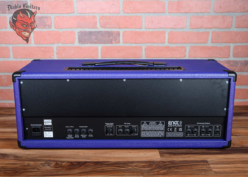 
                      
                        Engl Custom Shop Powerball II E645/2 4-Channel 100-Watt Guitar Amp Head Purple Bronco
                      
                    