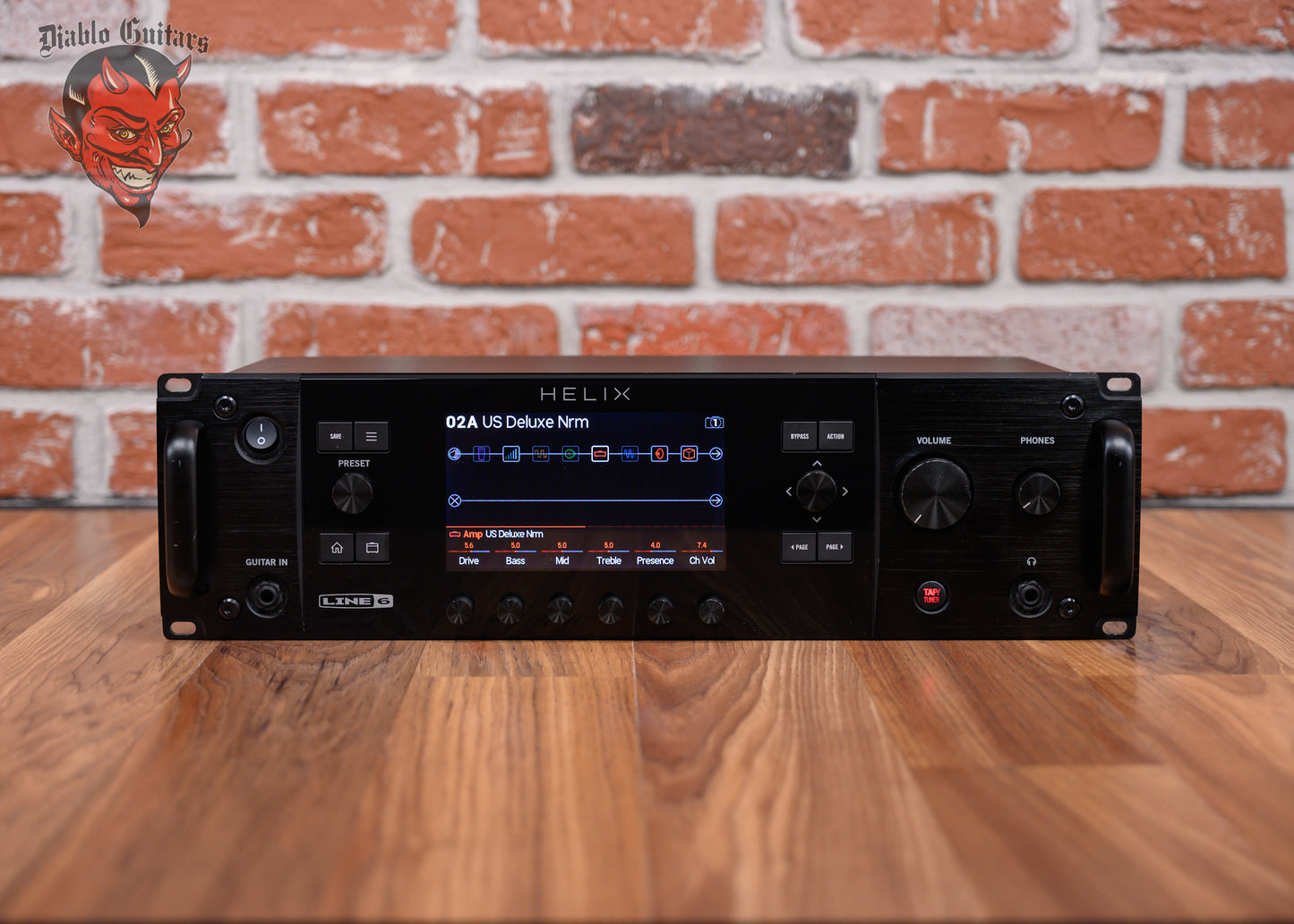 Line 6 Helix Rack Rack-Mountable Amp & Effects Processor