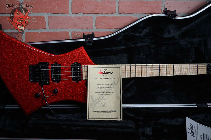 
                      
                        Jackson USA Custom Shop KE2 Kelly Red Sparkle 2024 w/OHSC
                      
                    