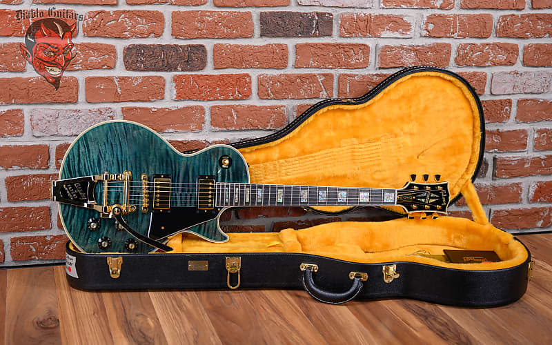 Gibson Custom Shop Made To Measure ‘68 Les Paul Custom Flame Maple Top Nordic Blue 2024 w/OHSC