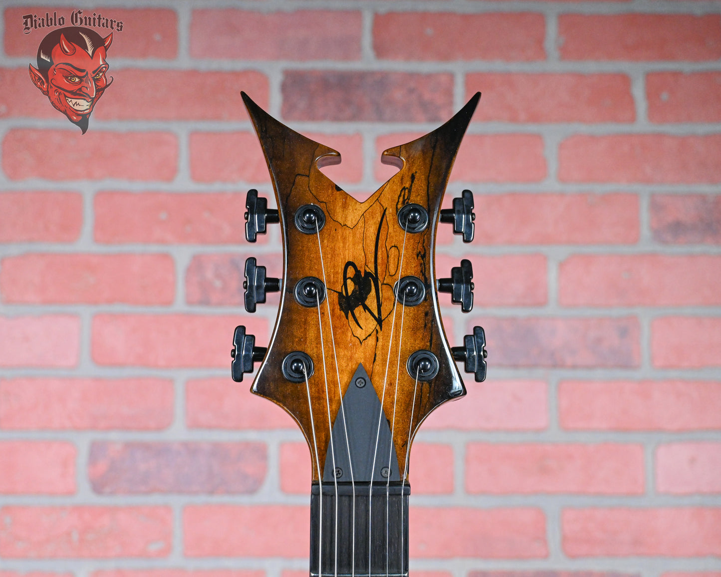 Bernie Rico Jr USA Custom Shop Vixen Spalted Maple Top Dark Burst Mid 2000s w/SKB TSA Hardshell Case