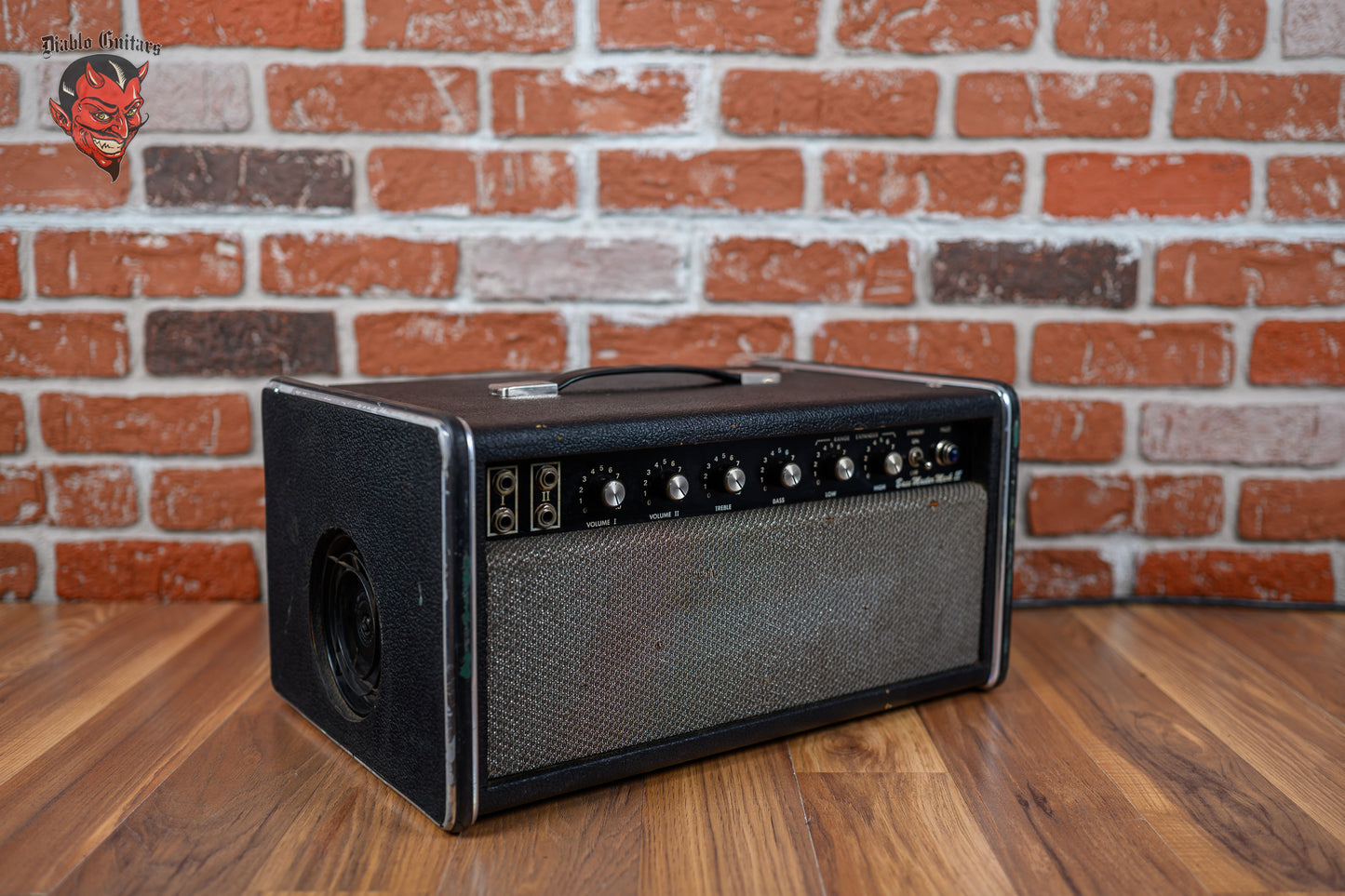 Traynor YBA-1A Bass Master Mark II 90-Watt Guitar / Bass Head Late 1970s Black with Silver Grill
