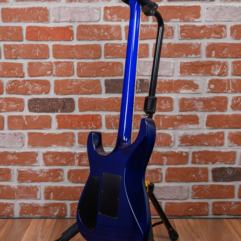 
                      
                        Jackson USA Select Series SL2H Soloist Flamed Maple Top Transparent Blue 2008 w/Hard Shell Case
                      
                    