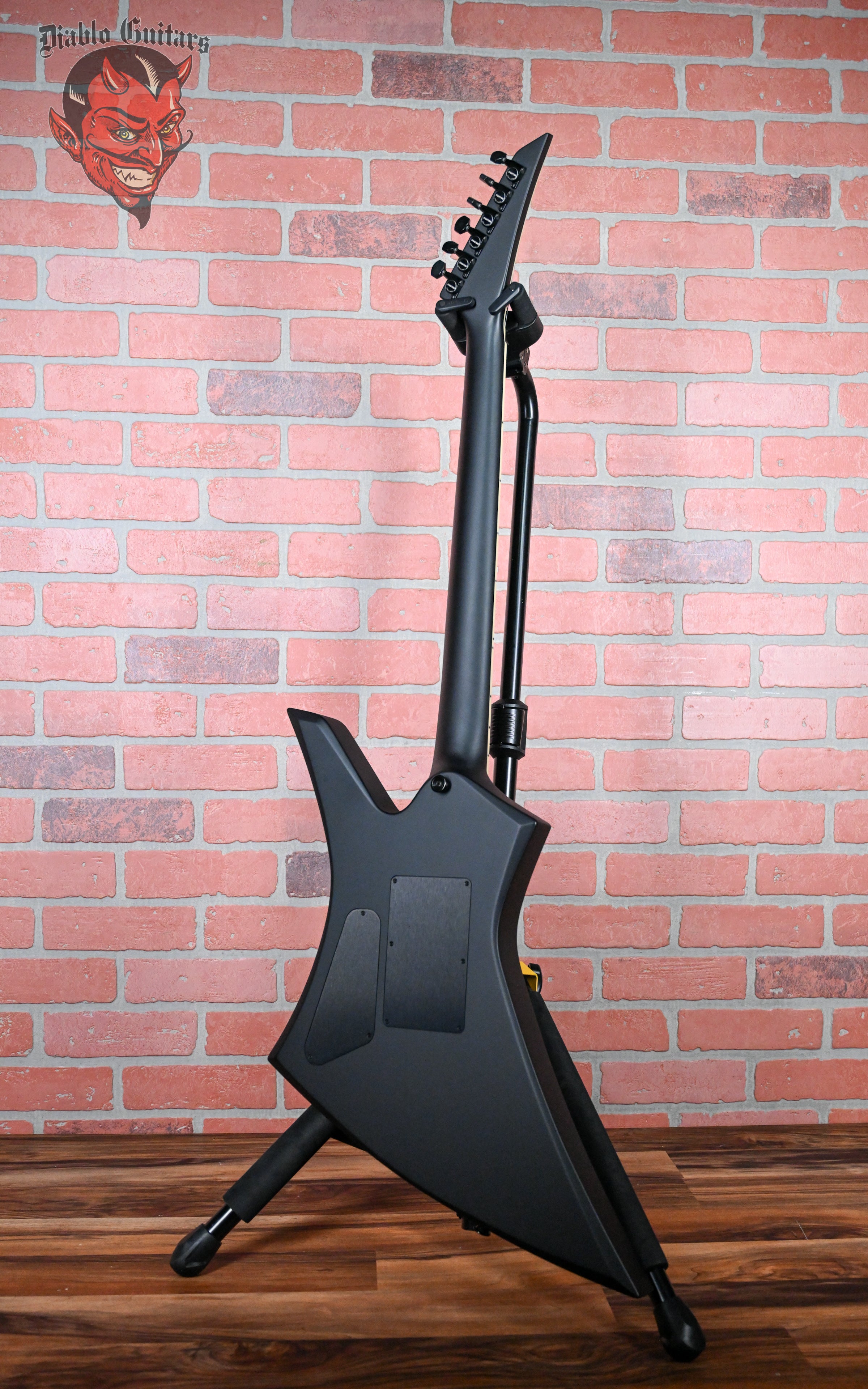 Jackson USA Custom Shop Kelly  KE2 Flame Maple Top Matte Satin Trans Black Burst W/Matching Reverse Headstock 2024 w/OHSC