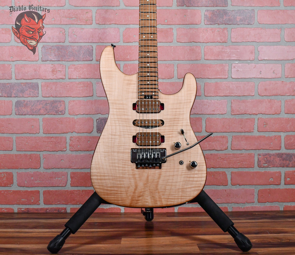 Charvel USA Custom Shop Guthrie Govan USA Signature HSH Natural Flame Maple Top caramelized Flame Maple Neck 2024 w/OHSC