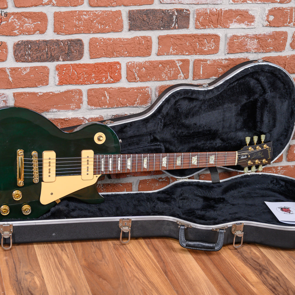 Gibson Les Paul Studio Gem Series Emerald 1996 w/Hardshell Case