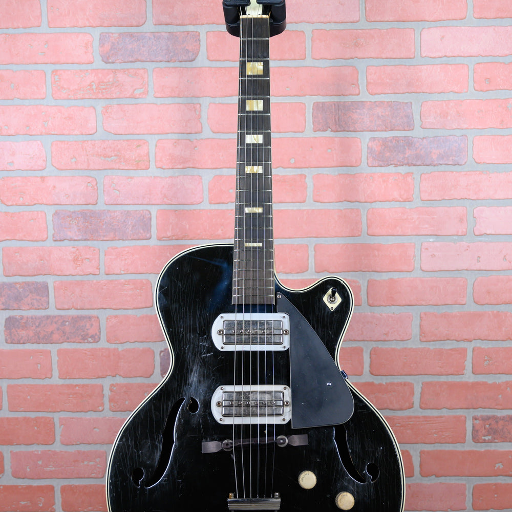 
                      
                        Silvertone Espanada H64 Black 1957 w/OHSC
                      
                    