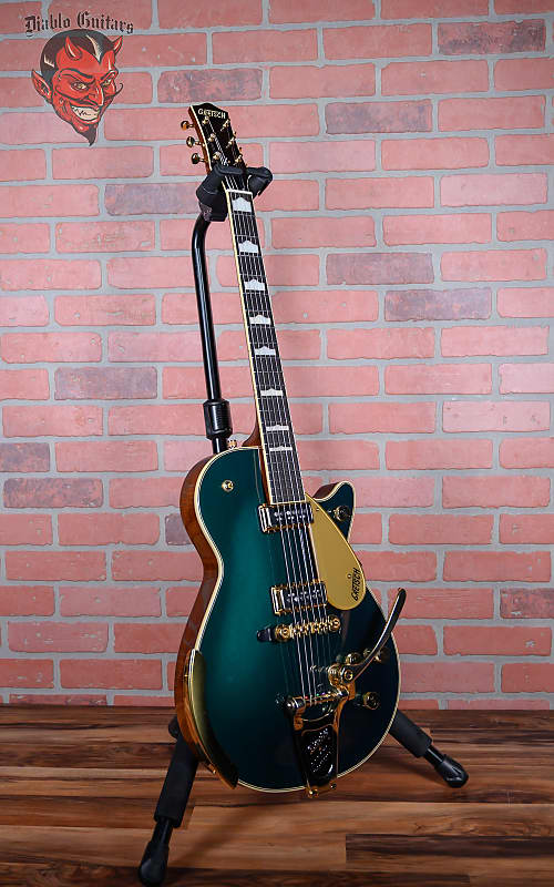 
                      
                        Gretsch G6128T-57 Vintage Select '57 Duo Jet with Bigsby Cadillac Green 2022 w/OHSC
                      
                    