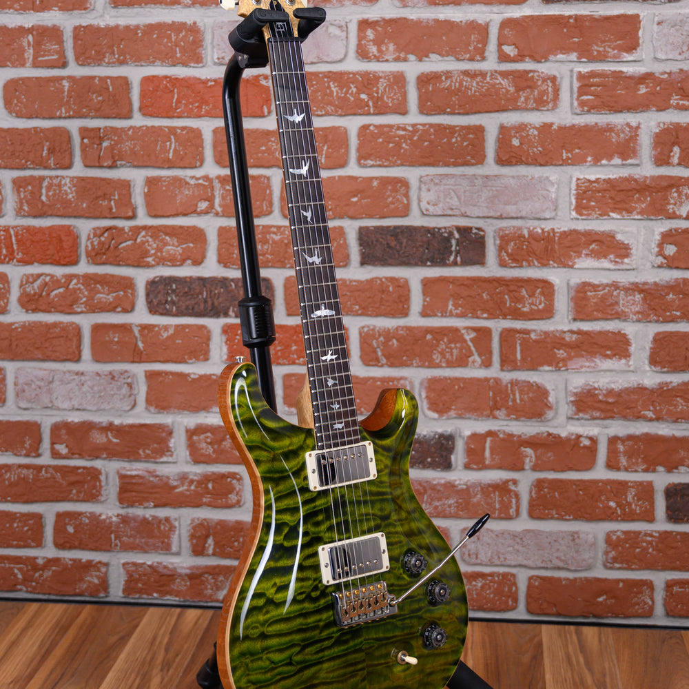 
                      
                        PRS DGT Wood Library Quilted Maple Top Jade /Brazilian Rosewood 2014 w/OHSC
                      
                    