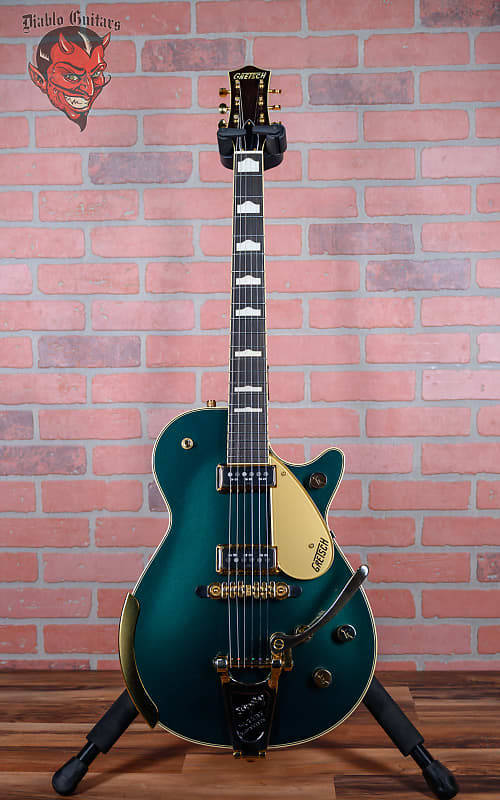 
                      
                        Gretsch G6128T-57 Vintage Select '57 Duo Jet with Bigsby Cadillac Green 2022 w/OHSC
                      
                    