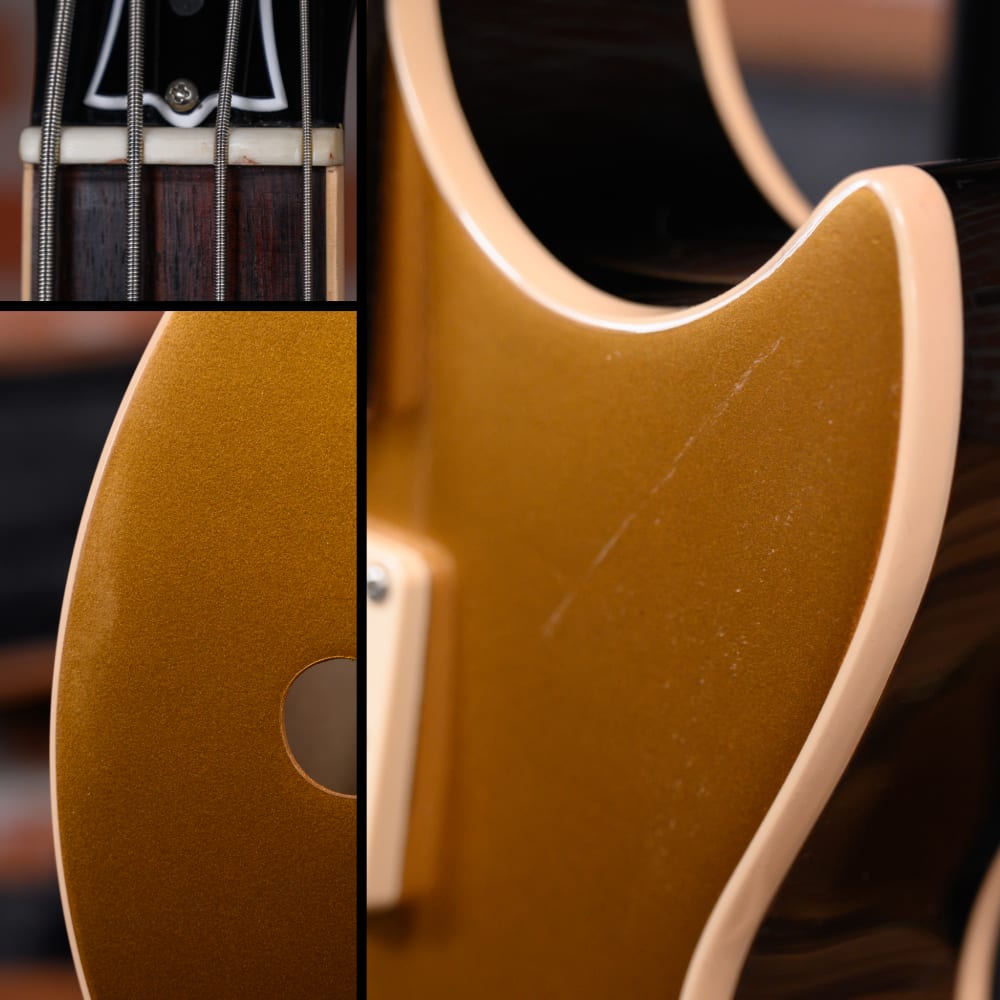 
                      
                        Gibson Limited Edition ES-LP Bass Gold Top 2016 w/OHSC
                      
                    