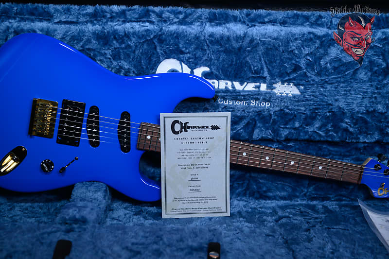 Charvel Jake E Lee USA Signature Blue Burst 2023 w/OHSC