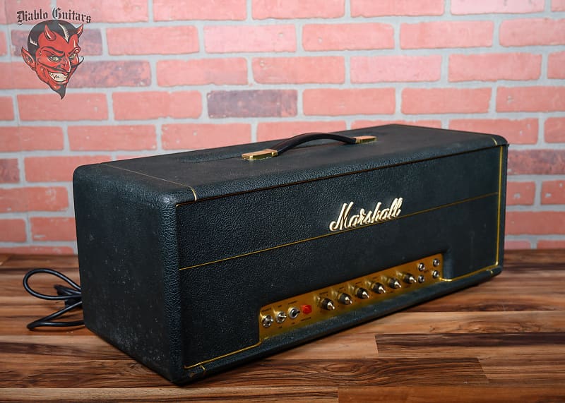 Marshall Major 200Watt Tube Amplifier Head Black Tolex 1970