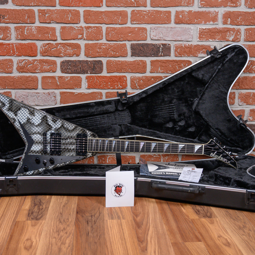 Jackson USA Select RR1T Randy Rhoads Snakeskin 2012 w/OHSC