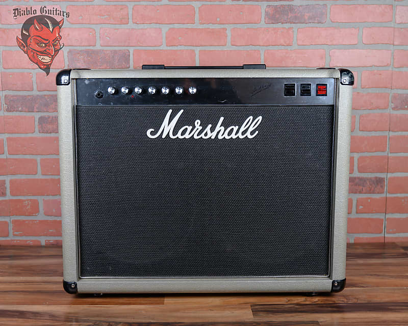 Marshall Silver Jubilee JCM 25/50 Model 2558 2x12 Combo Silver Tolex 1987