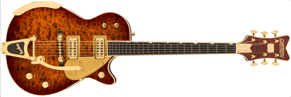 
                      
                        Gretsch G6134TGQM-59 Limited Edition Quilt Classic Penguin with Bigsby Forge Glow 2024 w/OHSC
                      
                    