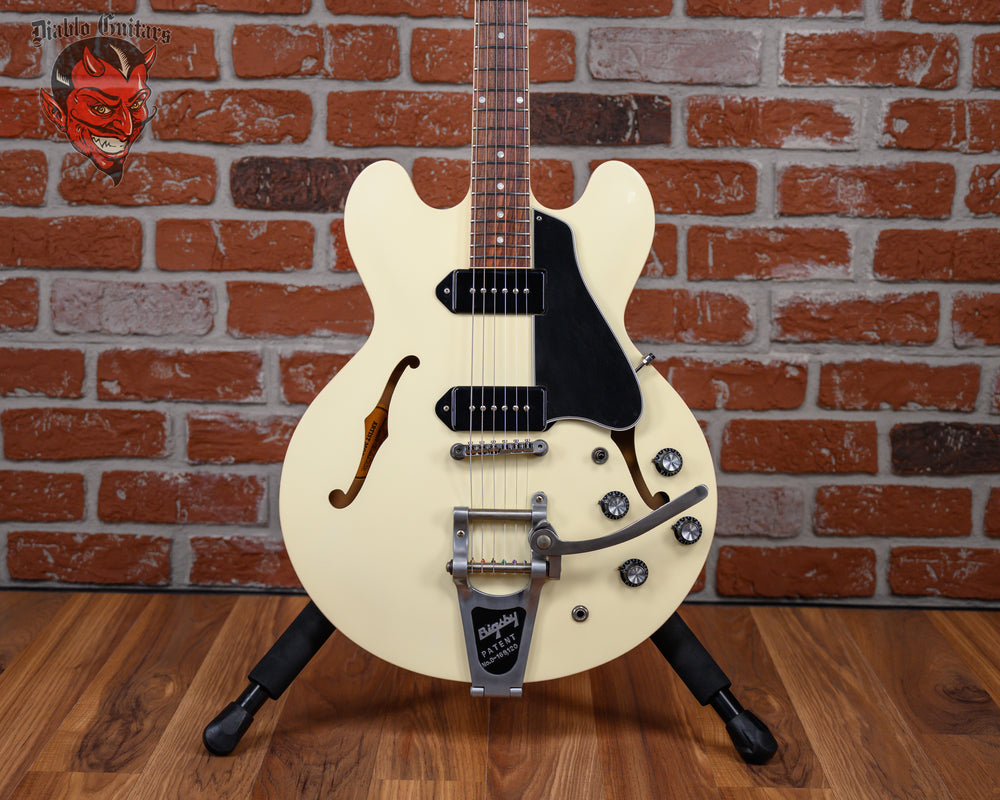 Gibson Custom Shop Artist Model Tamio Okudo Limited Edition 1959 ES-330 #130 Classic White VOS 2016 w/OHSC