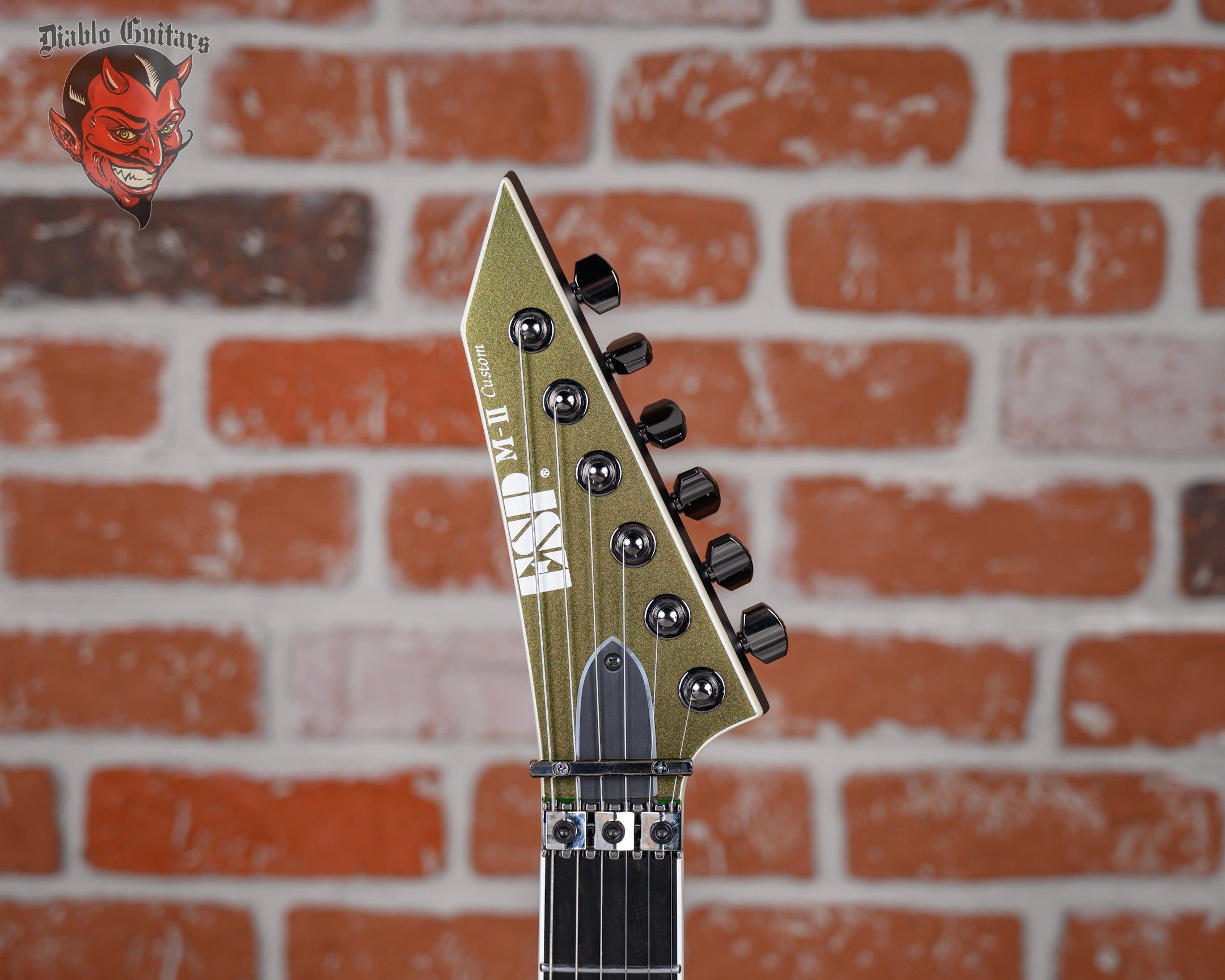 ESP M-II Custom CTM Maziora Silver Green 2024 w/OHSC