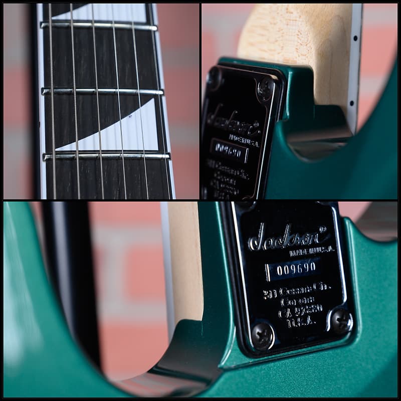 
                      
                        Jackson USA Custom Shop DK FR 1H Dinky Sherwood Green 2019 w/OHSC (NOS B-stock)
                      
                    