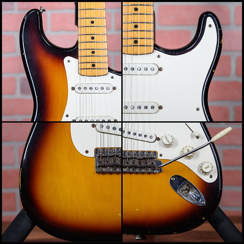 
                      
                        Fender Pre-CBS Stratocaster 3-Tone Sunburst 1957 w/OHSC (Refin/Refret)
                      
                    