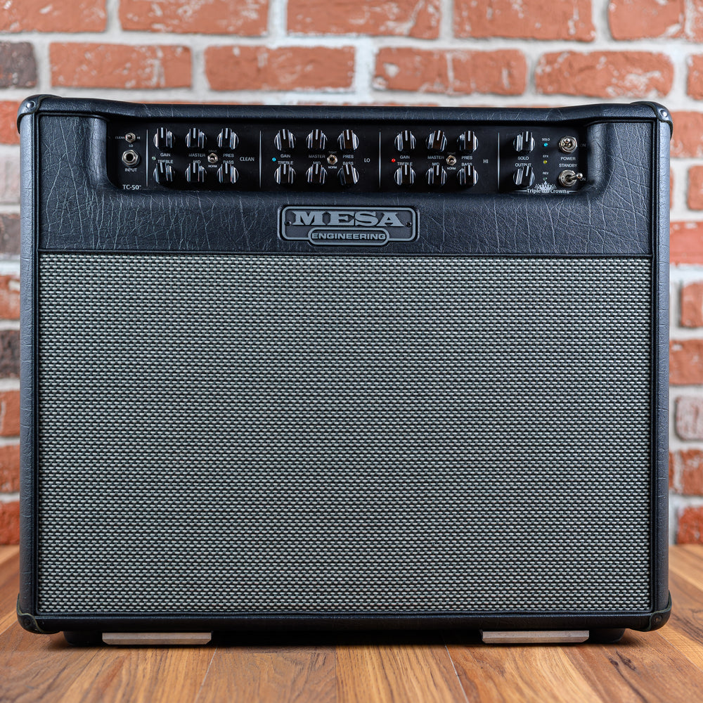 
                      
                        Mesa Boogie Triple Crown TC-50 3-Channel 50-Watt 1x12" Guitar Combo Black Taurus 2016
                      
                    