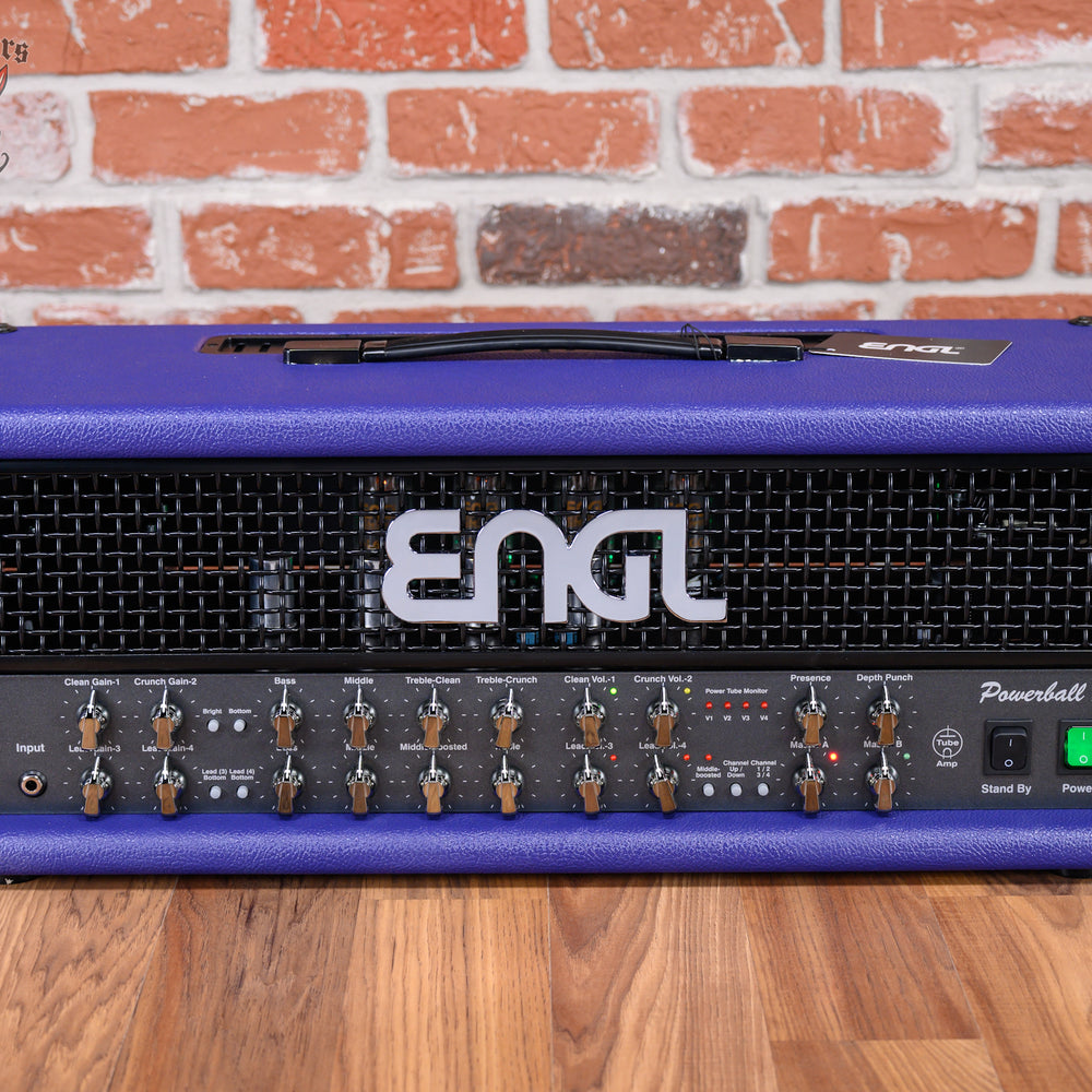 Engl Custom Shop Powerball II E645/2 4-Channel 100-Watt Guitar Amp Head Purple Bronco