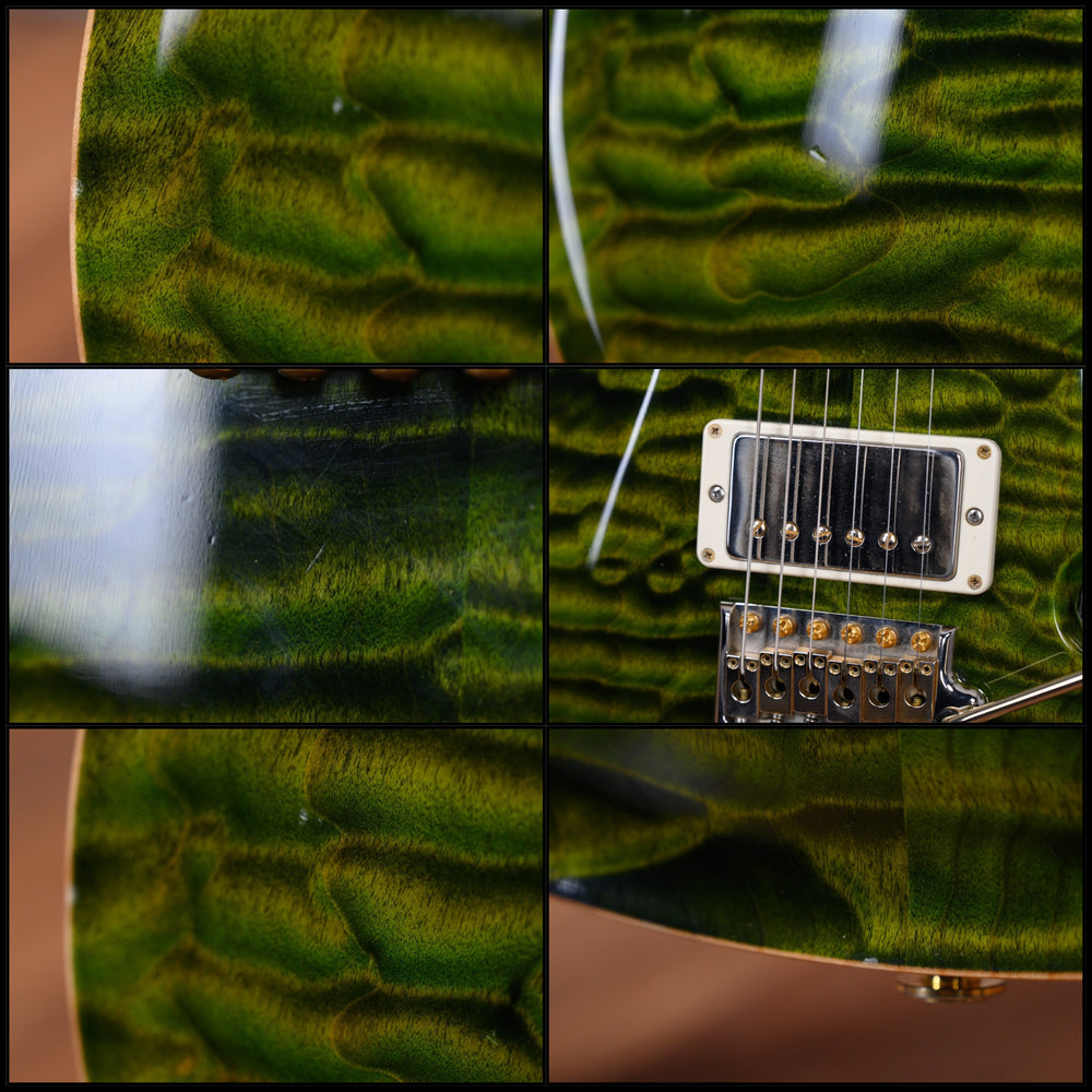 
                      
                        PRS DGT Wood Library Quilted Maple Top Jade /Brazilian Rosewood 2014 w/OHSC
                      
                    